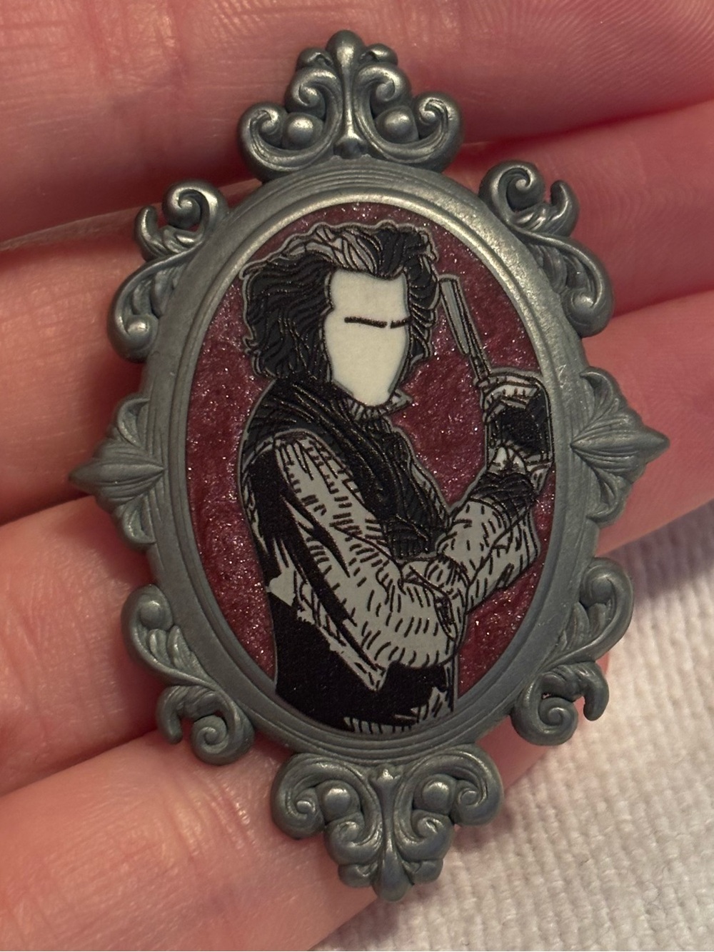 Lively Ghosts Sweeney Todd pin